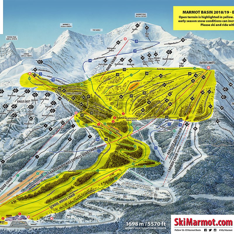 Marmot Basin NOW OPEN!