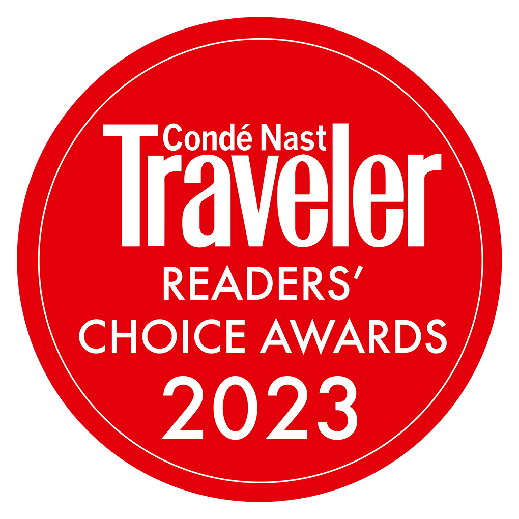 Conde Nast Travelers Readers Choice Awards 2023